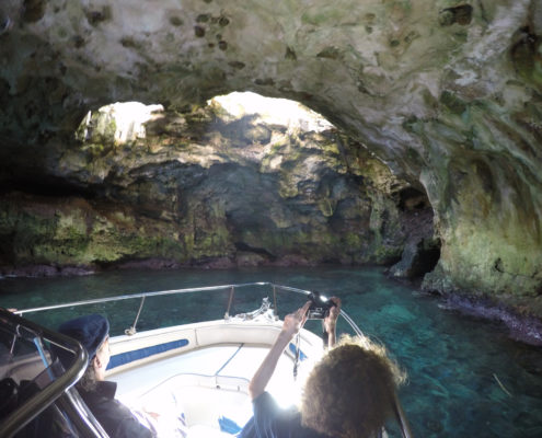 Visita in barca delle grotte di Polignano a Mare